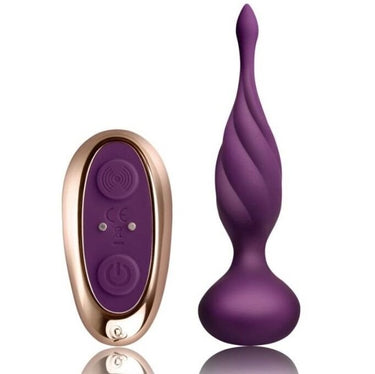 Stimolatore Anale con Telecomando e Vibrazioni Potenti - Silicone Vellutato